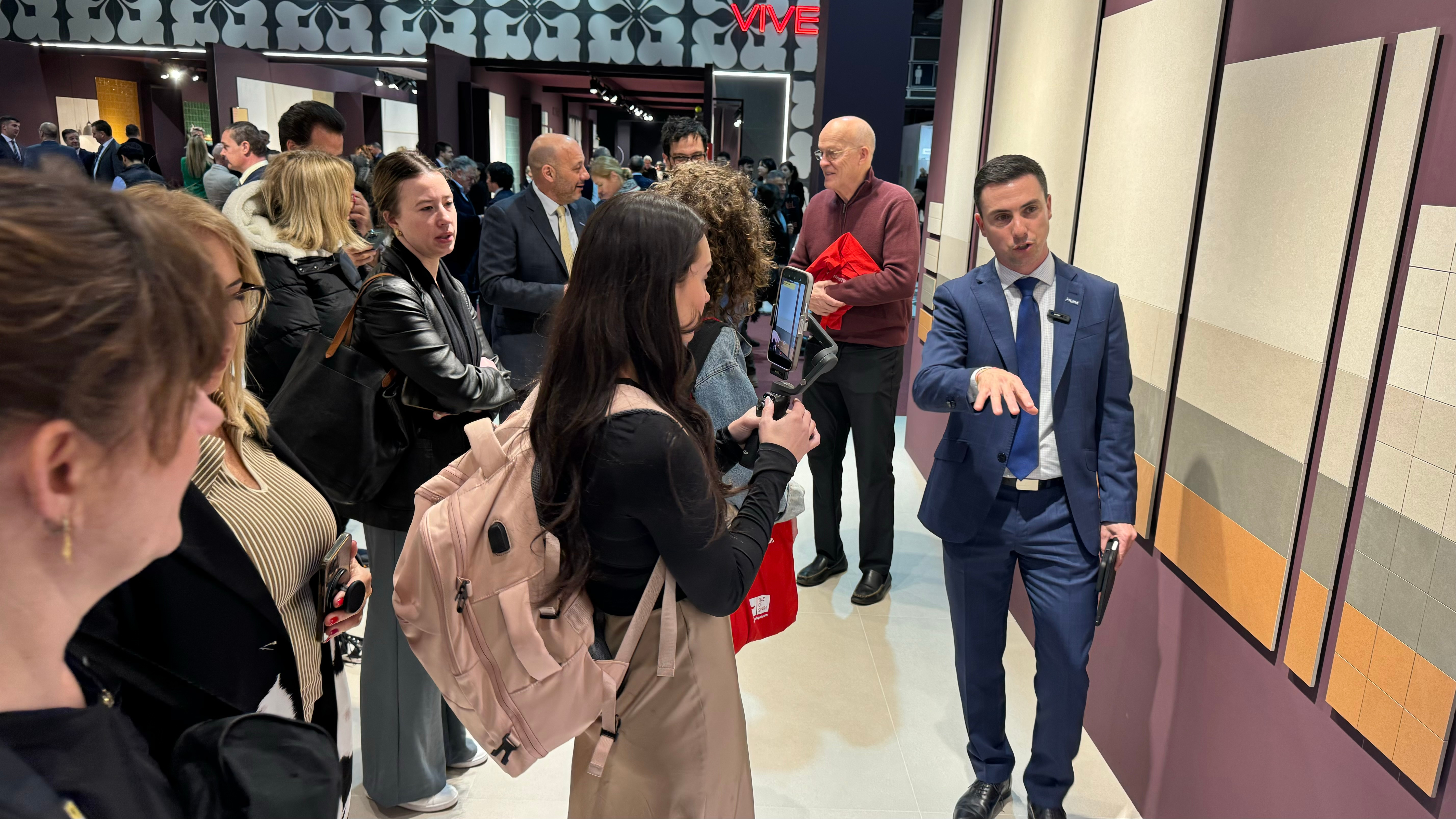 Vives booth at Cevisama 2024