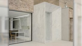 White Marble Residential Exterior