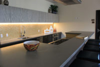 kitchen countertop using ColorQuartz 