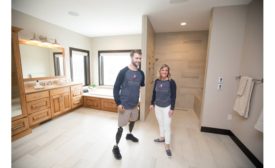 Crossville donates tile for wounded warrior