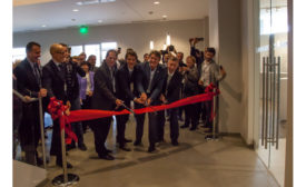 Landmark Ceramics Ribbon Cutting Ceremony