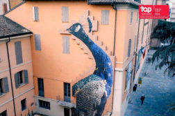 Overview of a street in Italy
