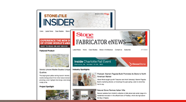 Sign up for Stone World's enewsletters.