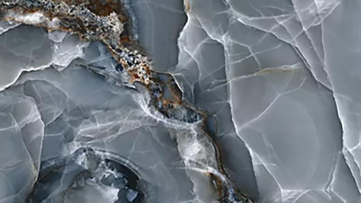 Mineral Surfacing Part 3: Example 3 of digital printing with thinner materials (gray)