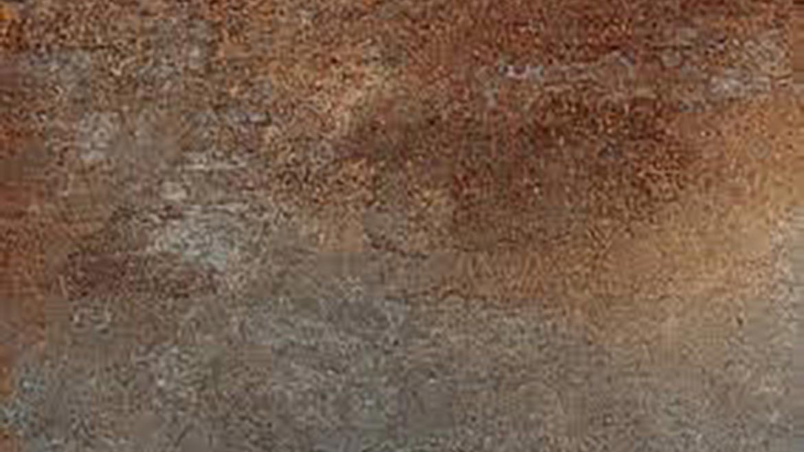 Example of aesthetics of thicker materials: Neolith Iron Ash