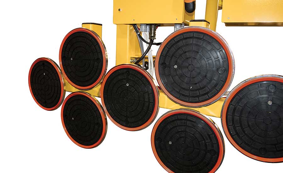 The VPFS10T vacuum pad from Wood’s Powr-Grip®