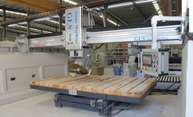 The GLS Viper 4.0 bridge sawing machine 