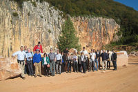 The Breccia Pernice quarry 