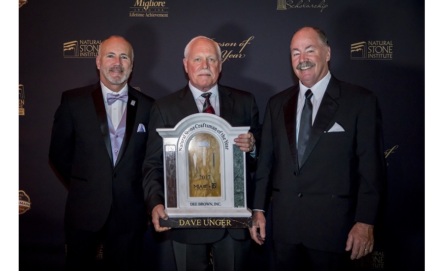 David Unger- 2017 Natural Stone Craftsman of the Year