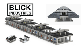 Blick Backsplash Clamp System